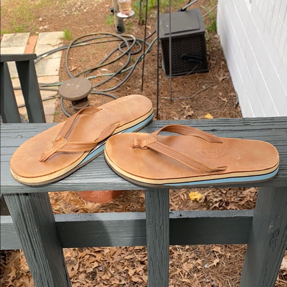 Rainbow Flipflops